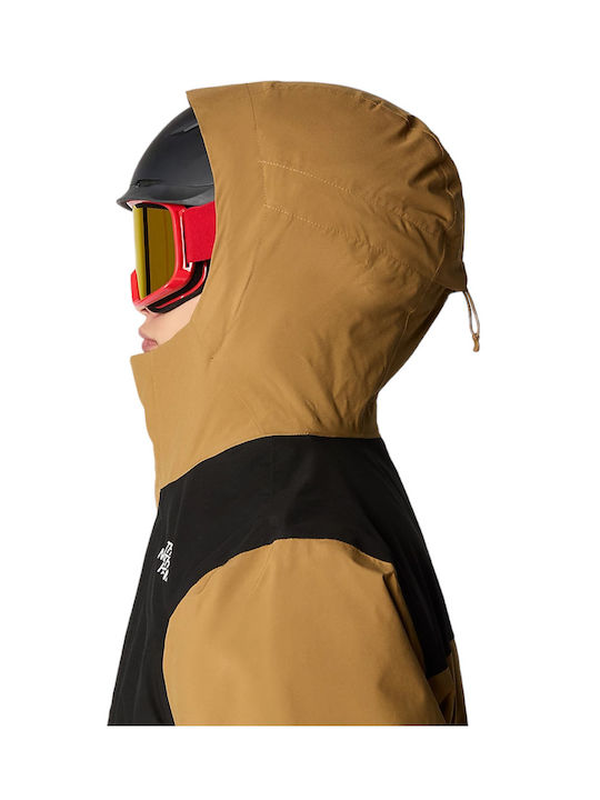 Carto Triclimate 3 in 1 Winter Jacket Waterproof and Windproof Brown