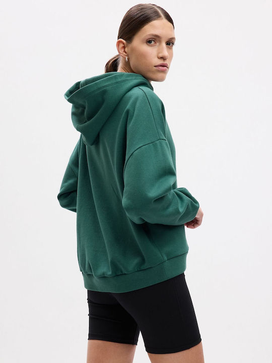 GAP Women's Long Velvet Sweatshirt Green