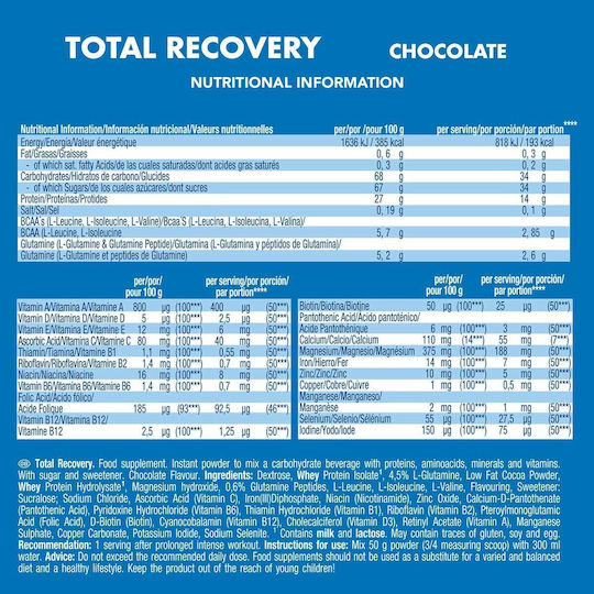 Weider Victory Endurance Total Recovery Protein Molke mit Geschmack Schokolade 1.2kg