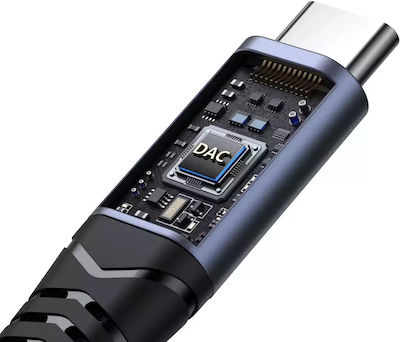 Joyroom Μετατροπέας USB-C male σε 3.5mm / USB-C male (SY-C02)