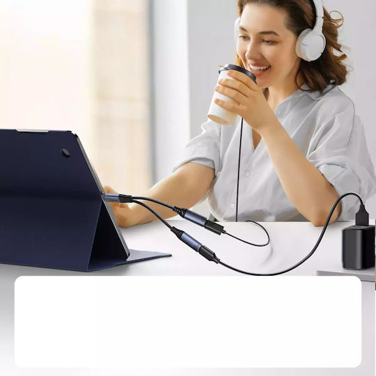 Joyroom Converter USB-C Male to USB-C 2x Female 1 Piece SY-C03