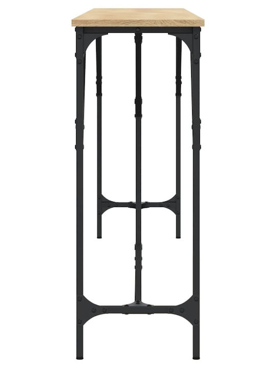 Metal Console Table Coffee L200xW29xH75cm