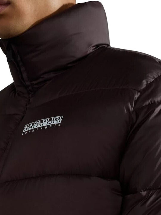 A-Suomi 3 Winter Jacke Puffer Wasserdicht und Winddicht Braun