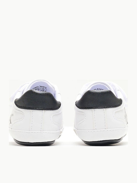 Kids Sneakers with Scratch White