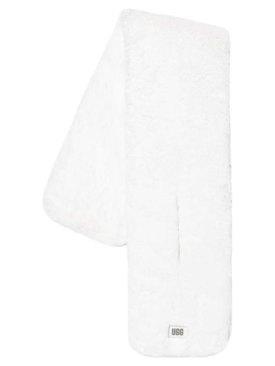 Ugg Australia Women's Fur Scarf White