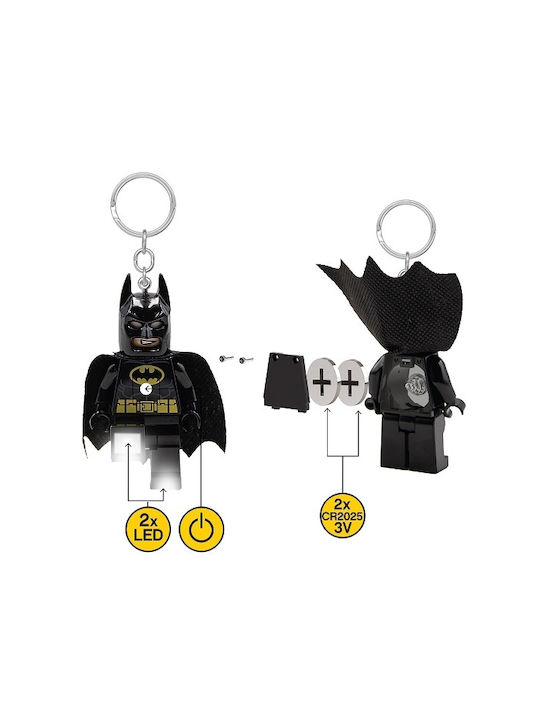 Lego Keychain Lego® Batman Light-up Figure cu LED Negru