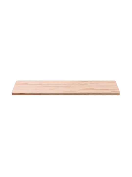 vidaXL Rechteckig Tischoberfläche aus Massivholz Beech 60x40x1.5cm 3188880 1Stück