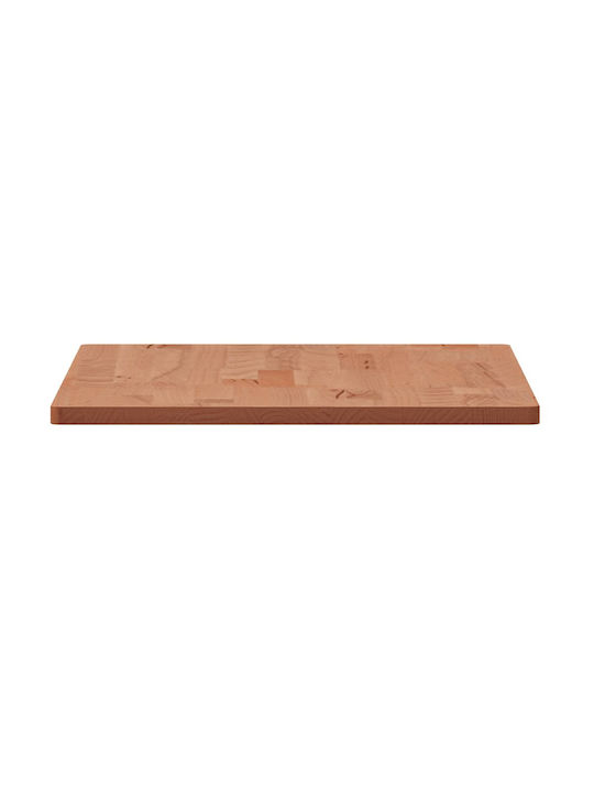 vidaXL Rechteckig Tischoberfläche aus Massivholz Beech 60x40x1.5cm 3188891 1Stück