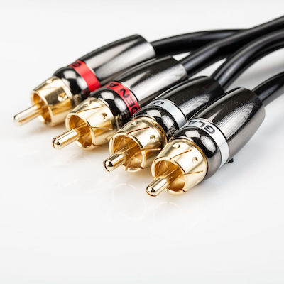 Gladen Cable RCA male - RCA male 5m Z-CHZERO5