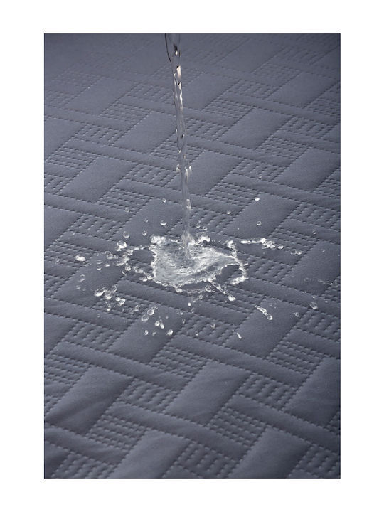 Mc Decor Sumba Waterproof Elastic Cover for Four Seater sofa Ecru Lino 230x250cm 1pcs MCL.AK.SUMBA TE EKROY