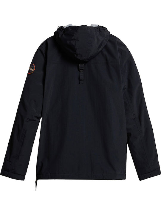 Rainforest Pocket 2 Winter Jacke Wasserdicht und Winddicht Schwarz