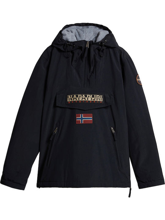 Rainforest Pocket 2 Winter Jacke Wasserdicht und Winddicht Schwarz