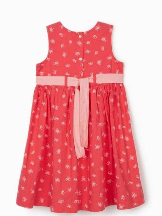 Zippy Kids Dress Polka Dot Sleeveless red