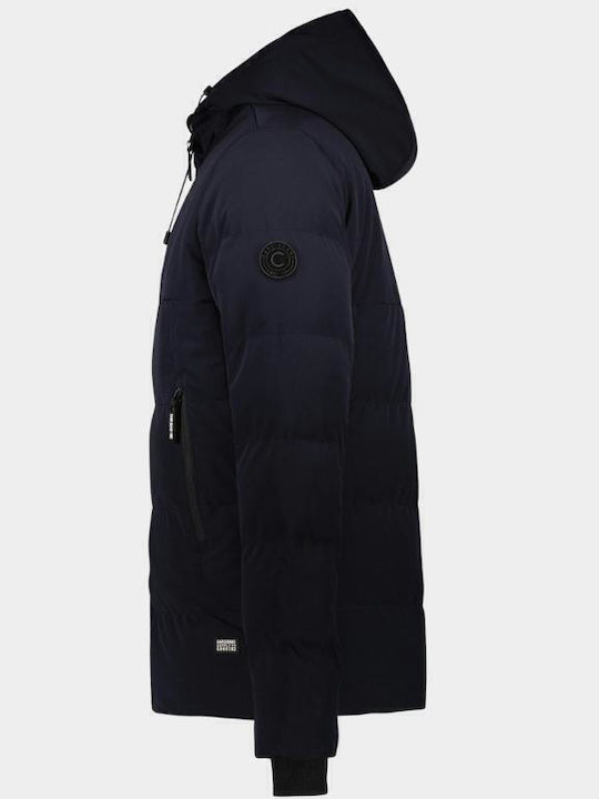 Winter Jacket Puffer Navy Blue