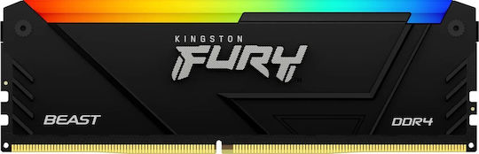 Kingston Fury Beast RGB 32GB DDR4 RAM with 3600 Speed for Desktop