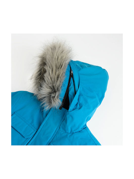 Kids Casual Jacket with Hood Blue