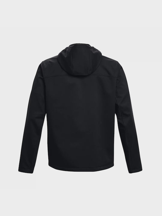 Athletic Jacket Waterproof and Windproof Black