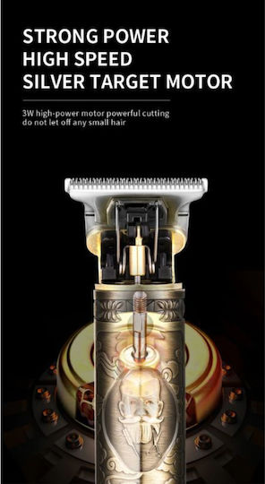 Kemei Rechargeable Hair Clipper Gold KM-700Y