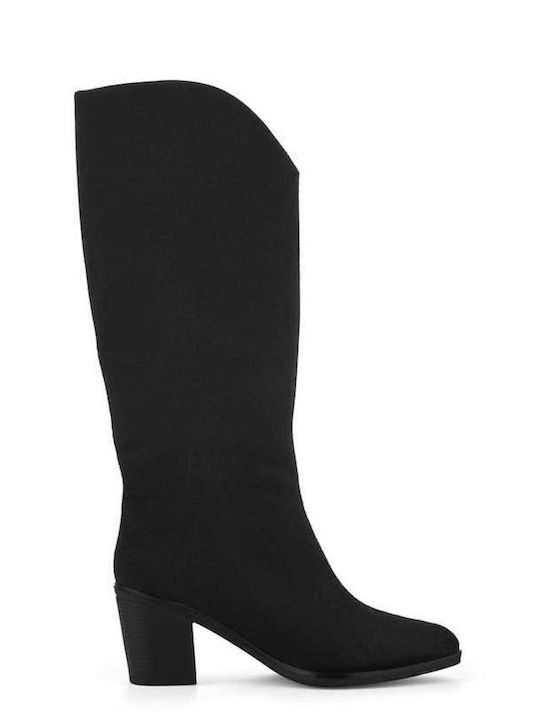 Fashion Attitude Women's Boots with Rubber Black