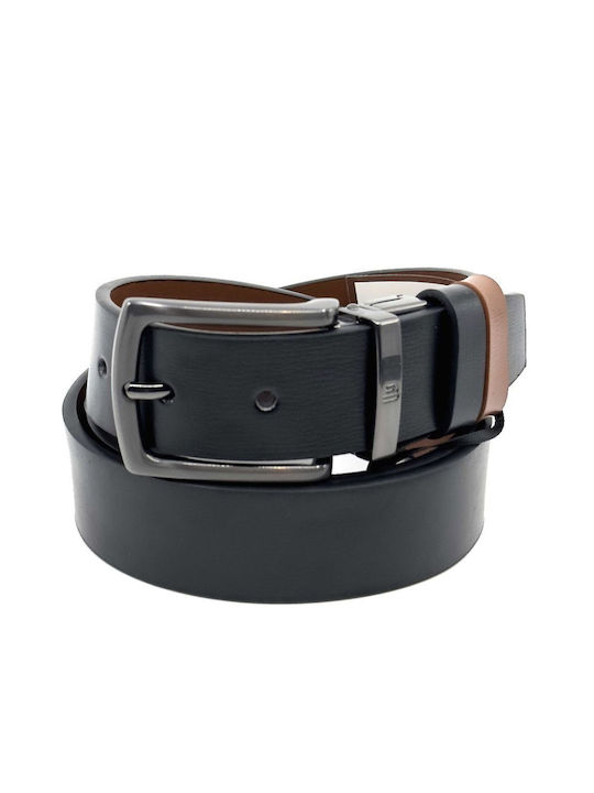 Legend Accessories Legend Men's Leather Double Sided Belt Black