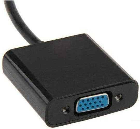 Techly Converter HDMI male to VGA / micro USB 2x female 1pcs IDATA-HDMI-VGA2AU