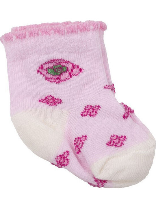 Findik Bebe Kindersocken Rosa 3 Paar