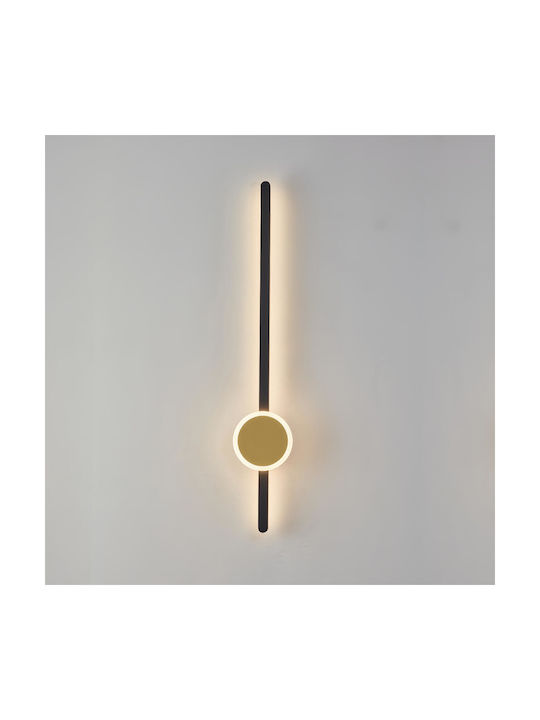 Braytron Lamp Wall Gold 12x6cm