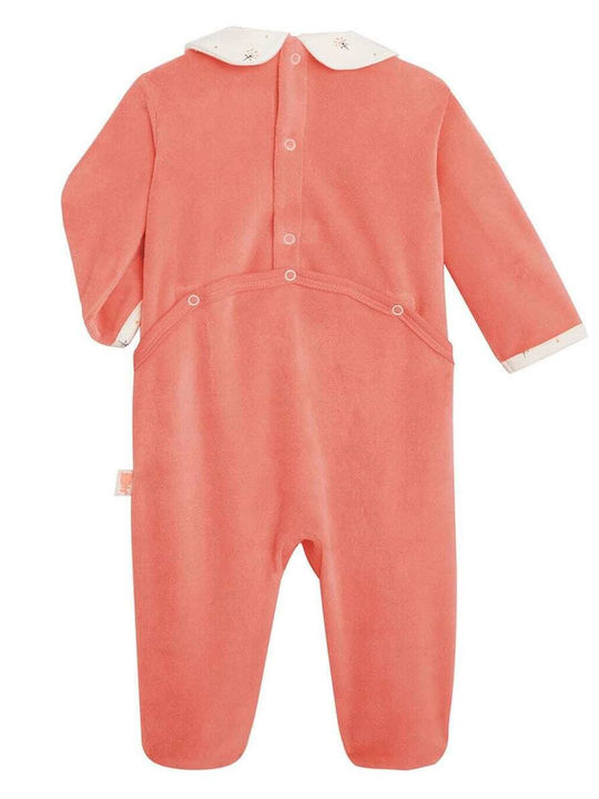 Petit Beguin Baby-Strampler Koralle Petit Beguin Baby-Strampler Koralle
