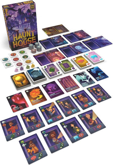 Board Game Haunt The House for 2-5 Players 8+ Years Old (EN) Kids Table BG