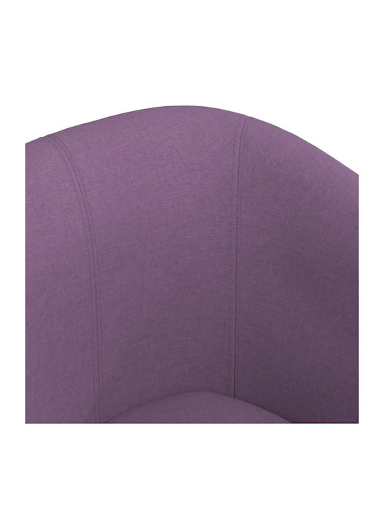 Armchair Purple 70x56x68cm