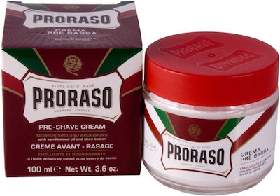 Proraso Pre Shave Cream for Dry & Sensitive Skin 100ml