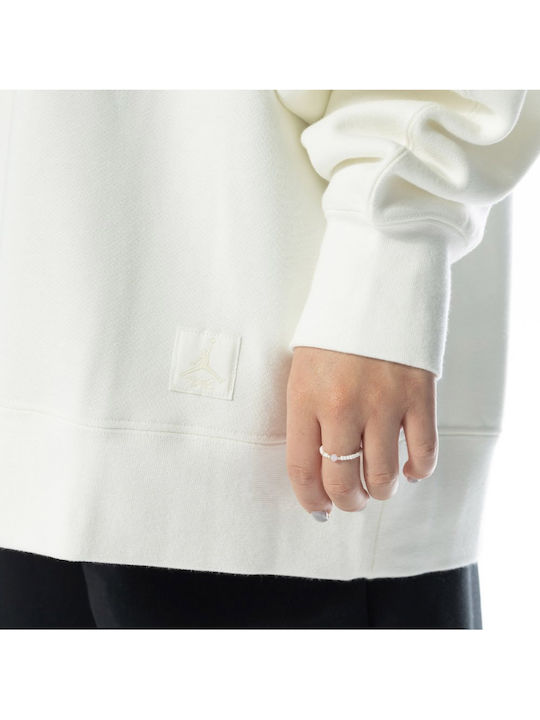 Women's Long Sleeve Sweater Cotton Beige