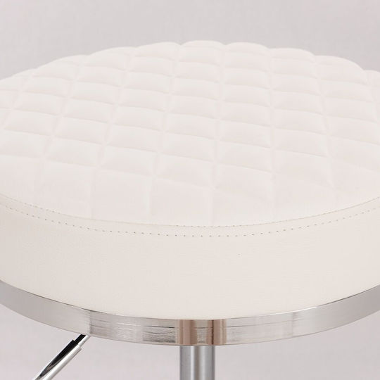 Salon Stools Wheeled Stool White 5420174