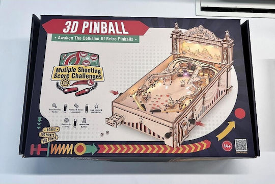 Rokr Παιχνίδι Κατασκευών Ξύλινo Pinball