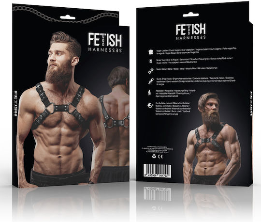 Fetish Submissive Harness Black