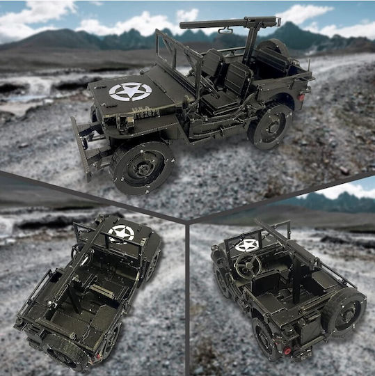 Piececool Metal Construction Toy Masina Militara Willys