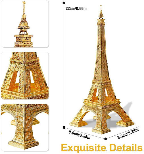 Piececool Wooden Construction Toy Eiffel