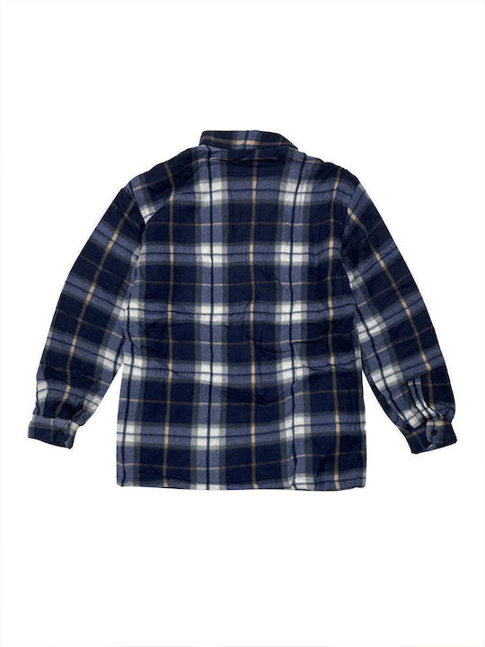 Ανδρική Ζακέτα Fleece Blue/Beige