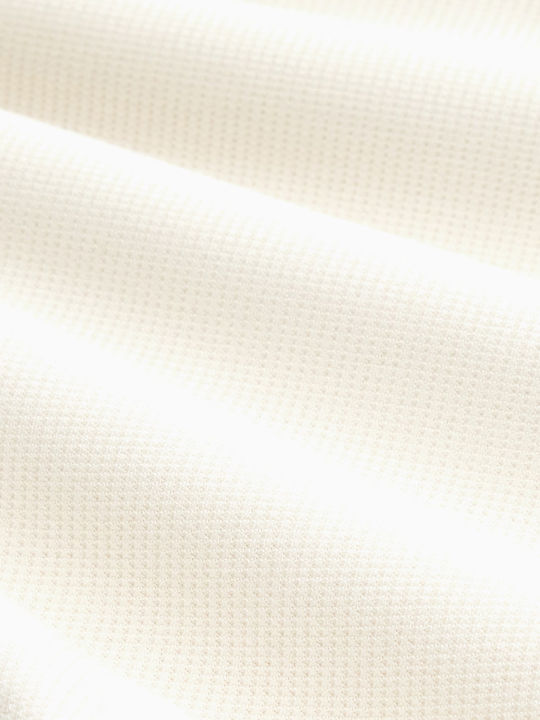 Damen Bluse Langärmelig mit Kapuze 10348/GARDENIA WHITE