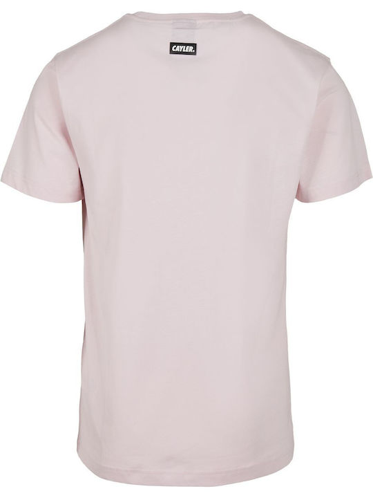 T-Shirt C&S PA Small Icon Tee C&S CS1142 Black/Pale Pink