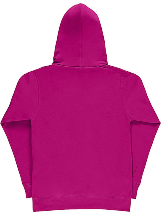 Ladies Hooded Sweatshirt SG SG27F Dark Pink