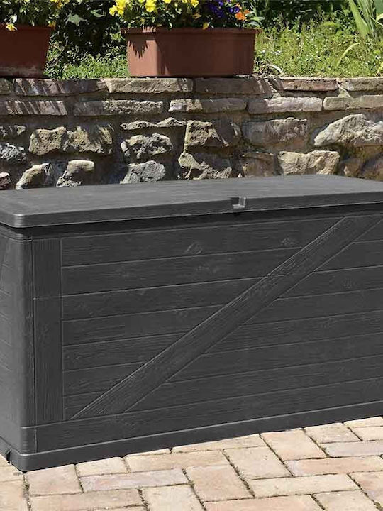 Toomax Plastic Outdoor Storage Box Italy 420lt Gray 120x56x63cm