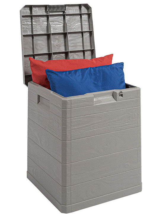 Toomax Outdoor Storage Box Italy 90lt Gray L42.5xW45xH50cm