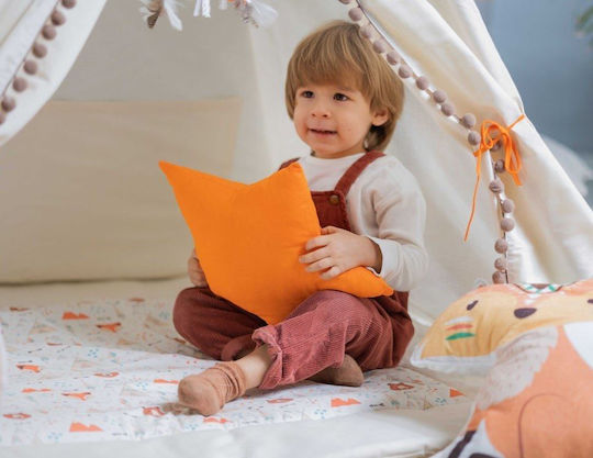 Eli Neli Kinderzelt Indisch Set mit Kissen Beige
