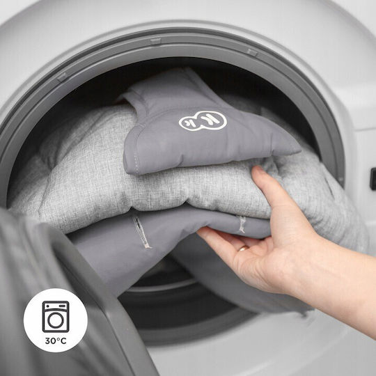 Kinderkraft Electric Relax pentru Bebeluși Felio 2 cu Vibrații Gri pentru Copil până la 9kg