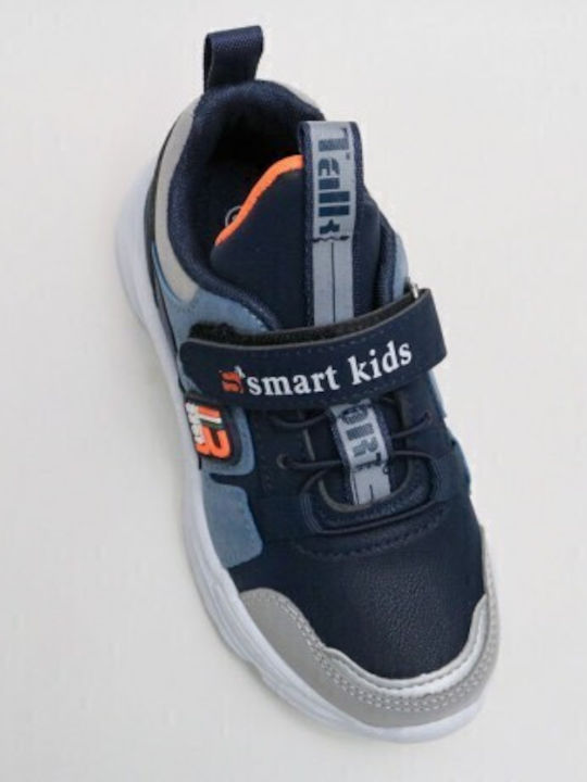 Παιδικά Sneakers με Σκρατς Μπλε