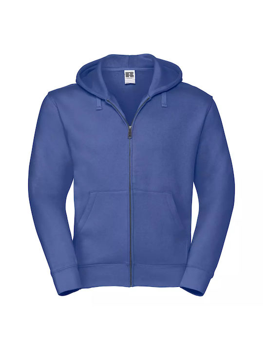 Russell Athletic Men's Sweatshirt Jacket with Hood Bright Royal