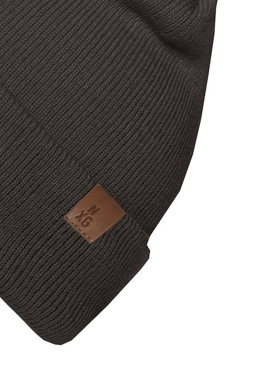 Beanie Unisex Σκούφος Πλεκτός σε Μπλε χρώμα