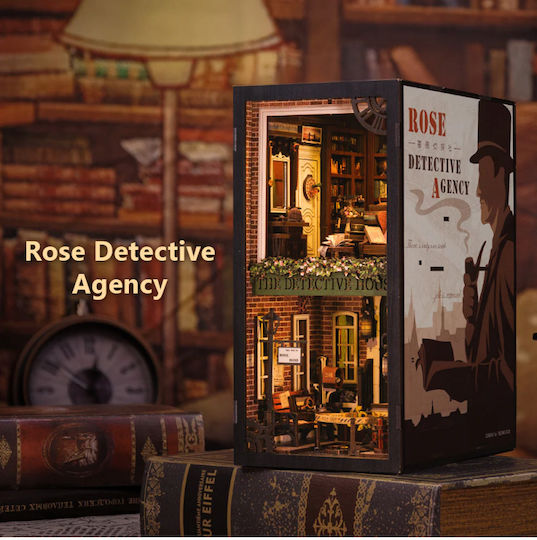 Cutebee Παιχνίδι Κατασκευών Ξύλινo Detective Agency