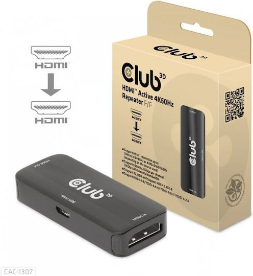 Club3D Hdmi HDMI Repeater CAC-1307